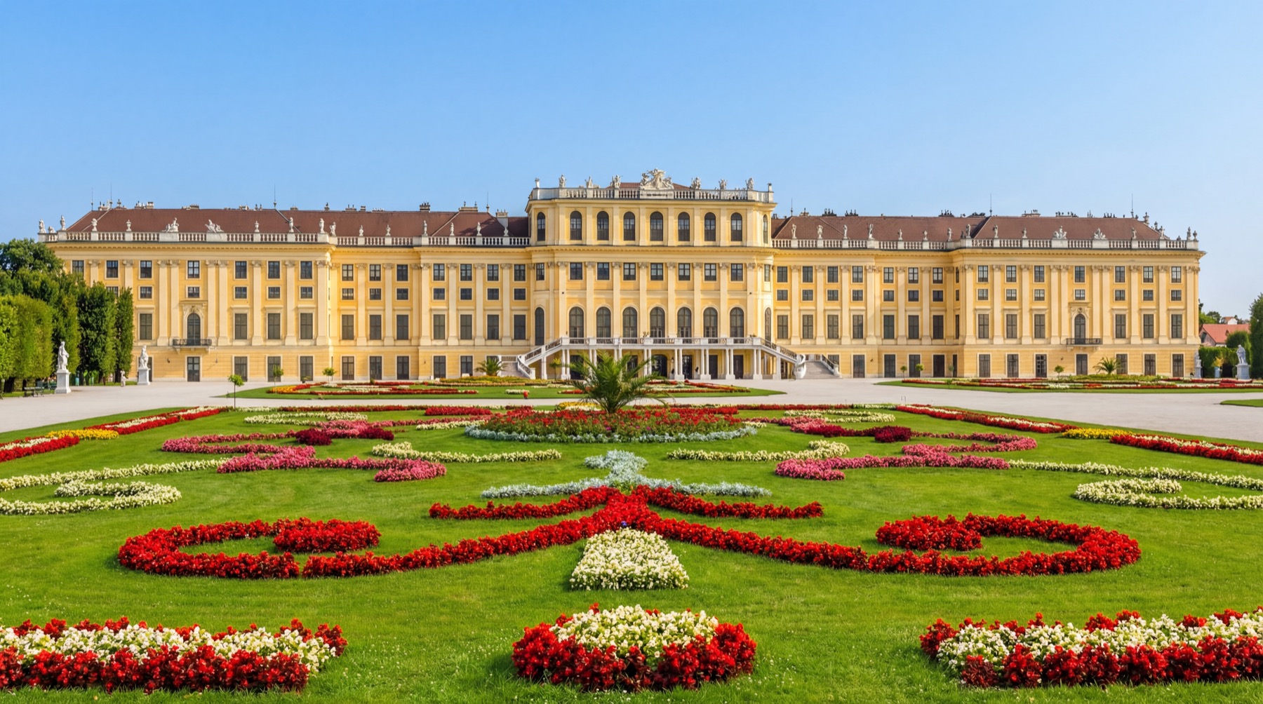 Schonnbrunn Palace in Vienna for the Austrian Tourist Board campaign